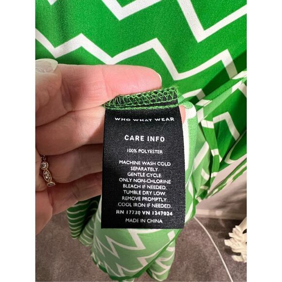 🌼5for$25🌼 Women’s Who What Wear , size XS, short sleeve, maxi wrap dress - Picture 4 of 4